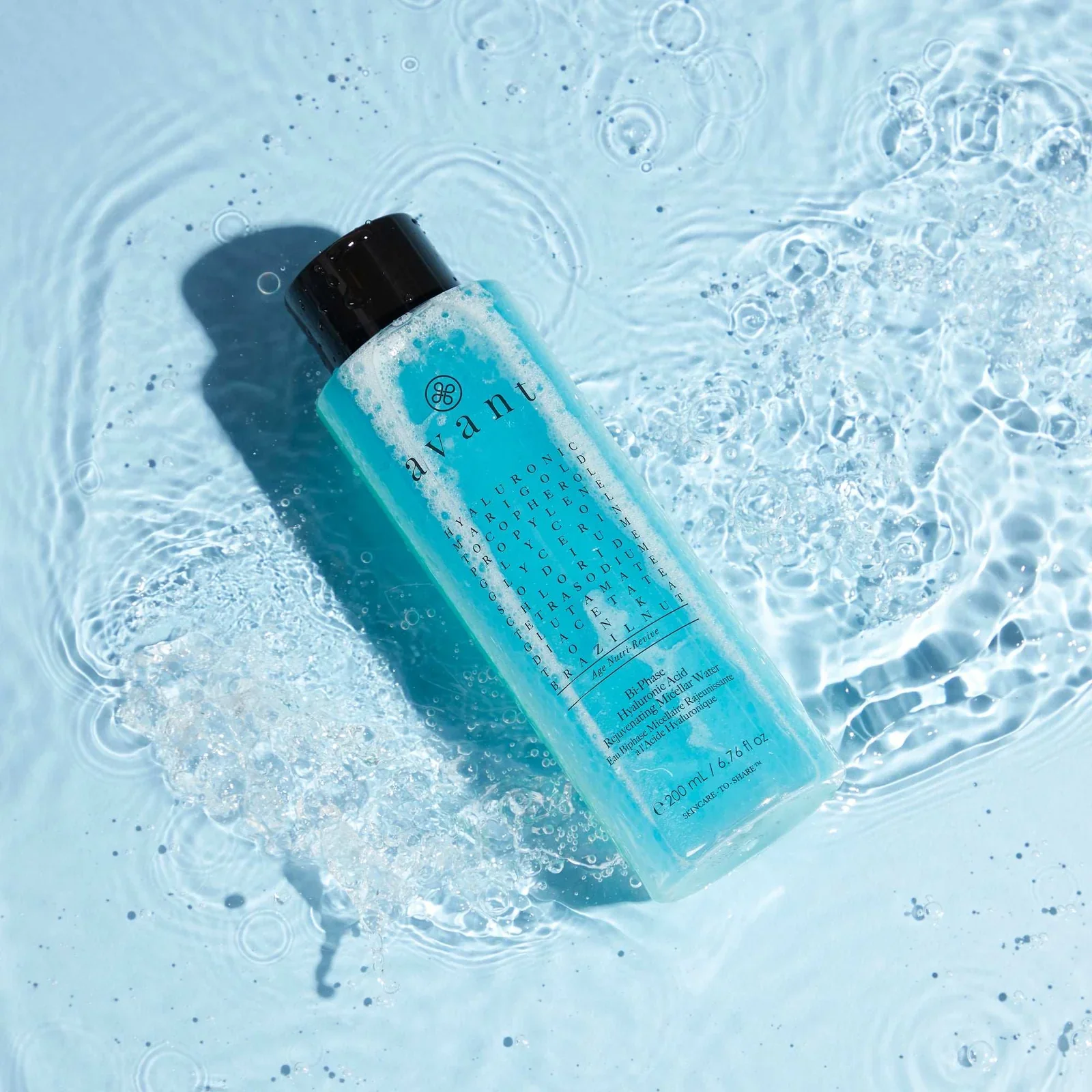 Avant Bi-Phase Hyaluronic Acid Rejuvenating Micellar Water - Image 5