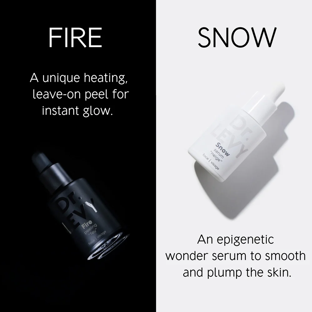 Dr Levy Fire & Snow Peel & Serum - Image 4