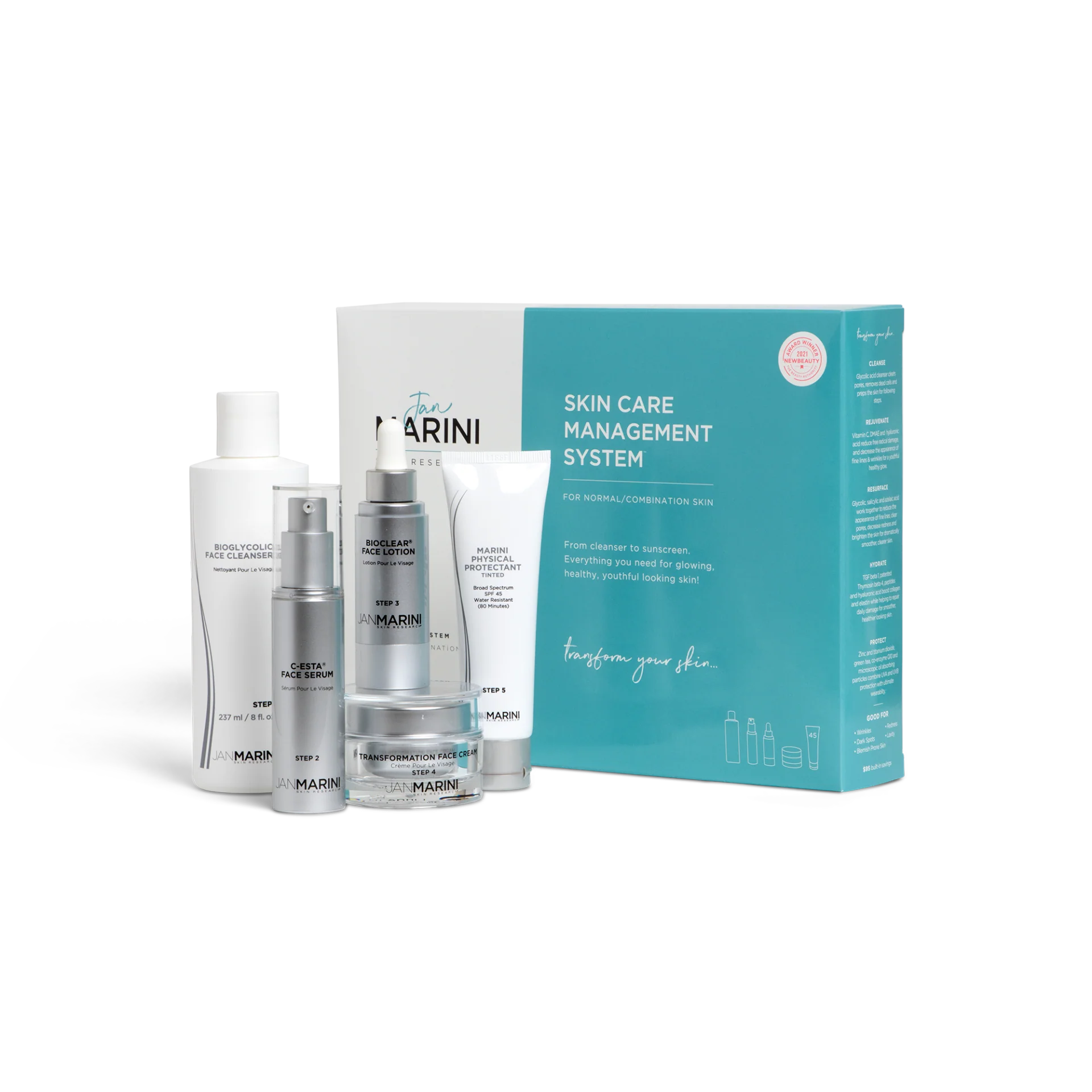 Jan Marini Management System – Normal/Combo, Marini Physical Protectant SPF45
