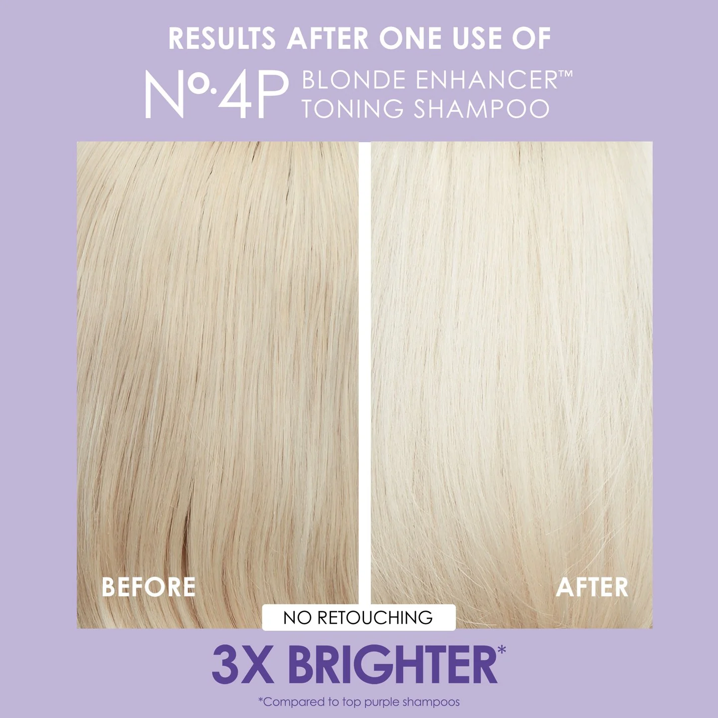Olaplex No.4P Blonde Enhancer Toning Shampoo - Image 4